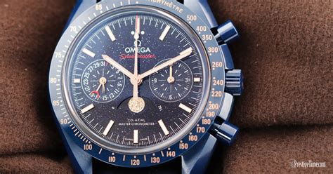 omega speedmaster aventurine dial|omega speedmaster blue side of moon.